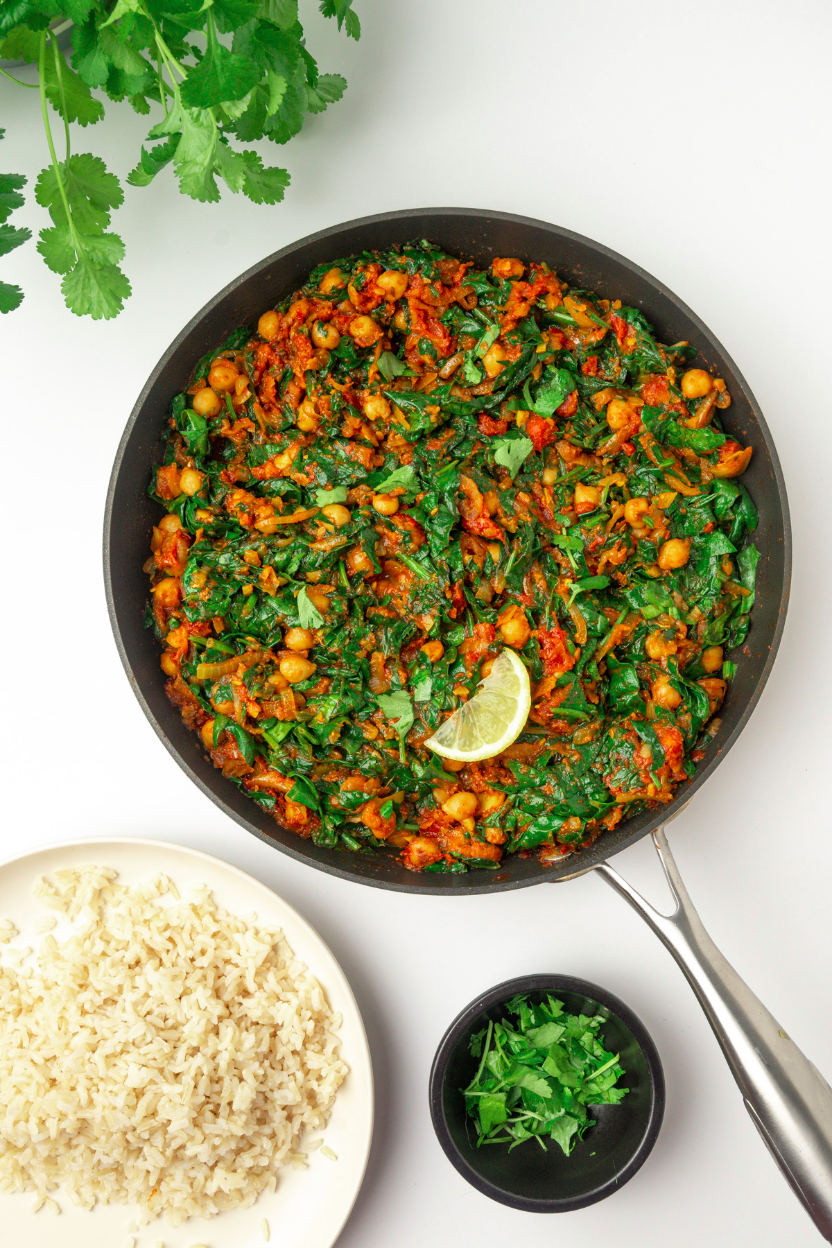 Recipe Sunday – Spinach and Chickpea Curry | The Vegan Cat Librarian